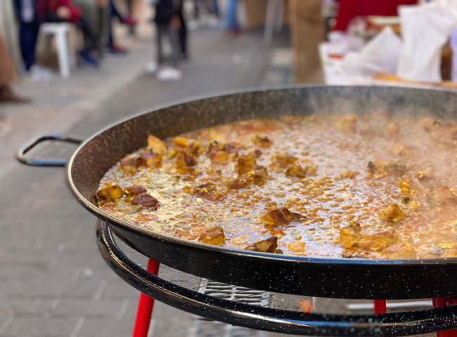 Paella de Show Cooking para eventos privados en Gijón poir Del Llar