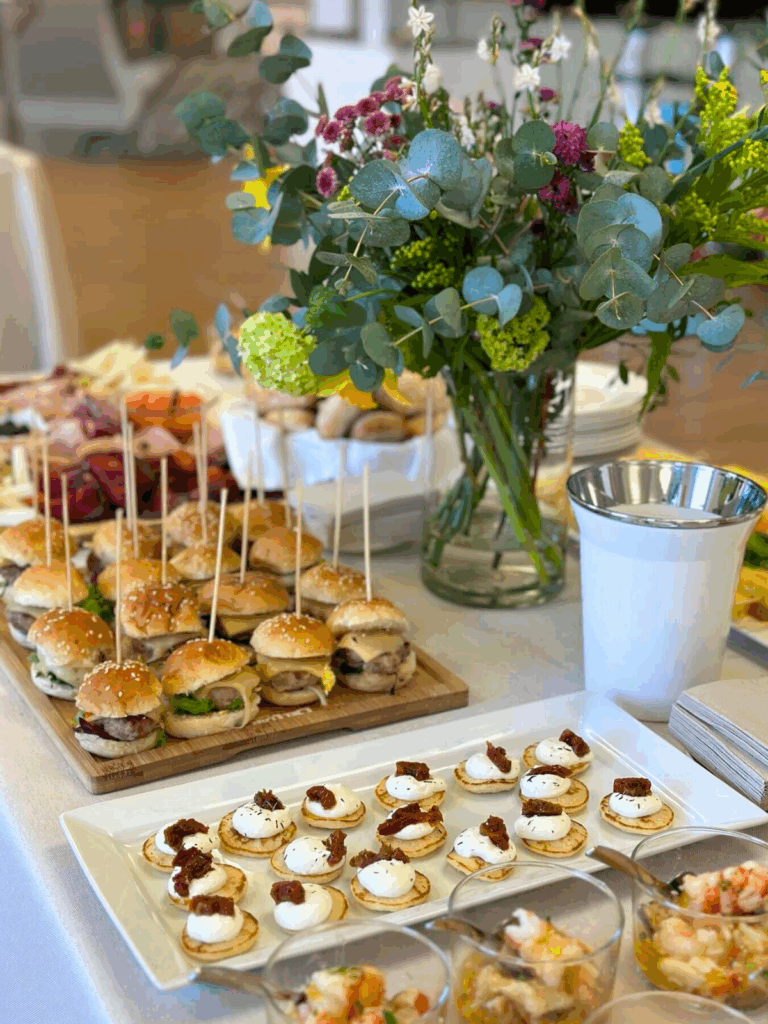 Servicio de catering para celebración privada en Gijón