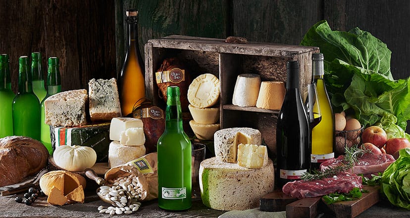 Selección de productos DOP asturianos de Del Llar